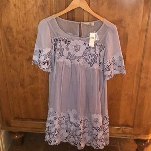 HOLDING HORSES Magnolia Lace Dress (Anthro)